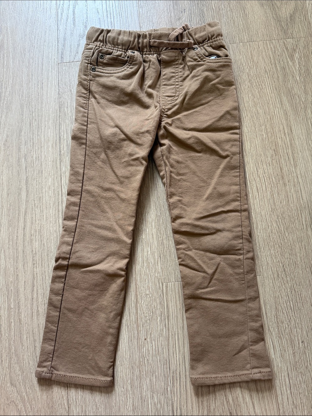 Carter's Tan Drawstring Chinos for Boys Size 4T